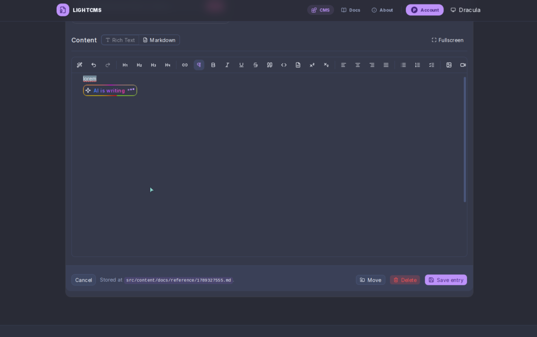 A gorgeous editor to craft and manage content for ssg (static site generators).